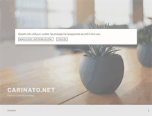 Tablet Screenshot of carinato.net